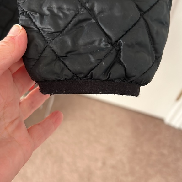 Size XL (18) girls lightweight The North Face gathered waist long jacket. - Picture 5 of 6